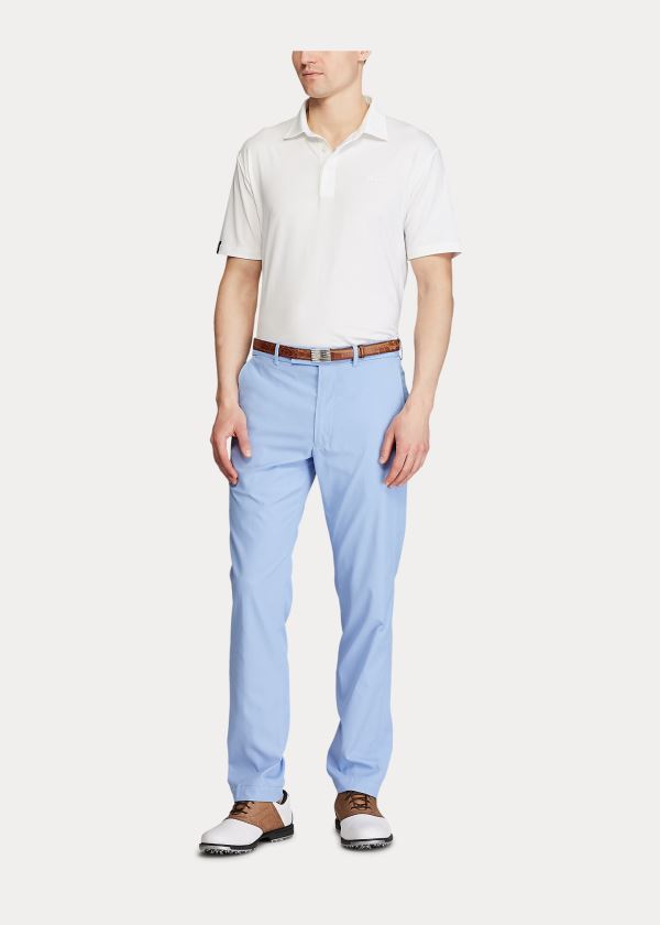 Pantalones Ralph Lauren Hombre Azules - Tailored Stretch Twill - LMSQE0428